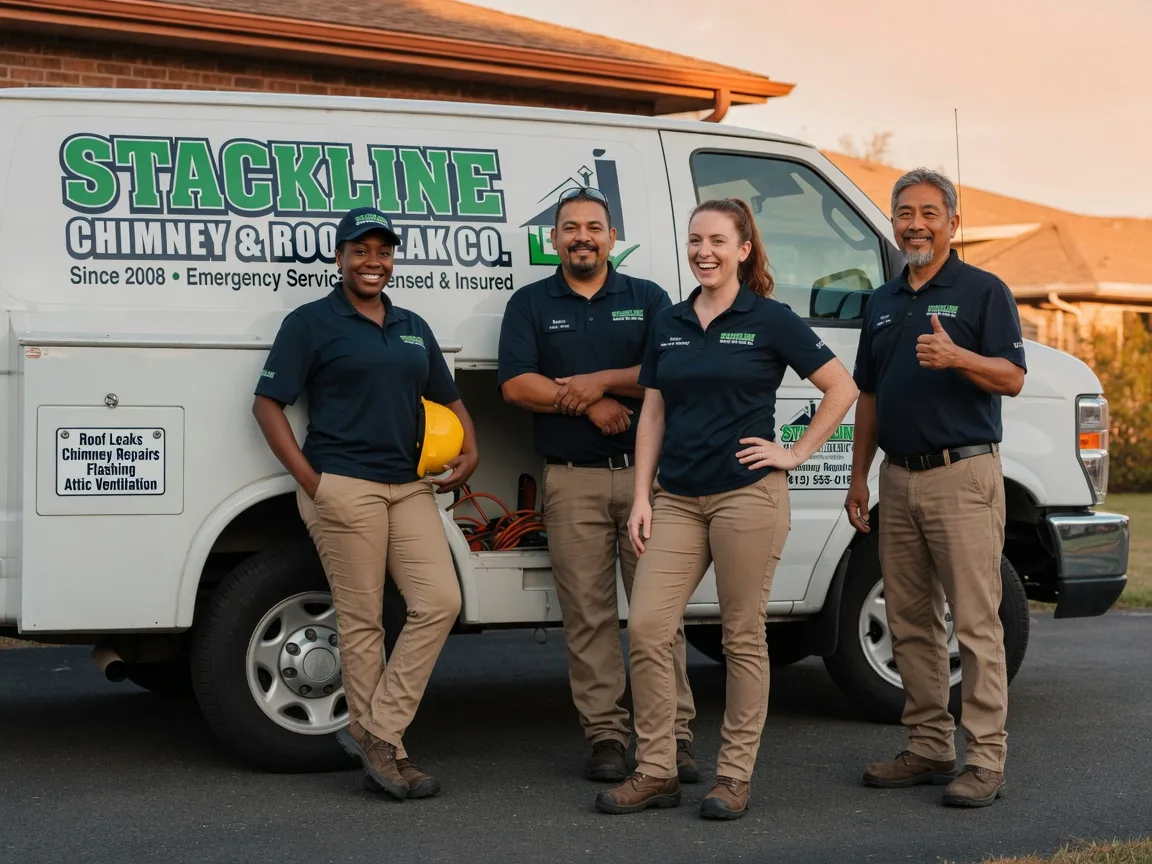 Chimney flashing repair company in Nimitz, WV